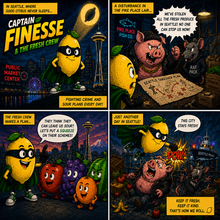 Captain Finesse Comic Mug